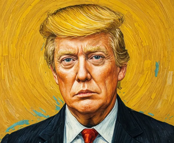 trump as van gogh