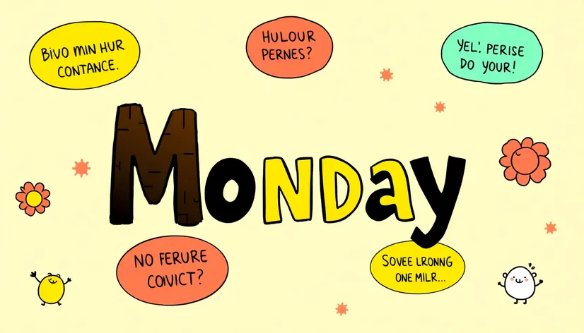 monday phrases funny