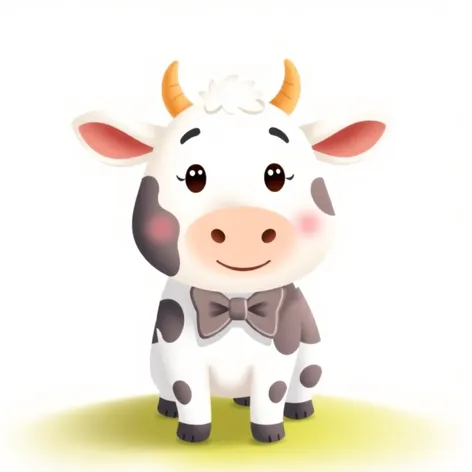 cute cow drawing