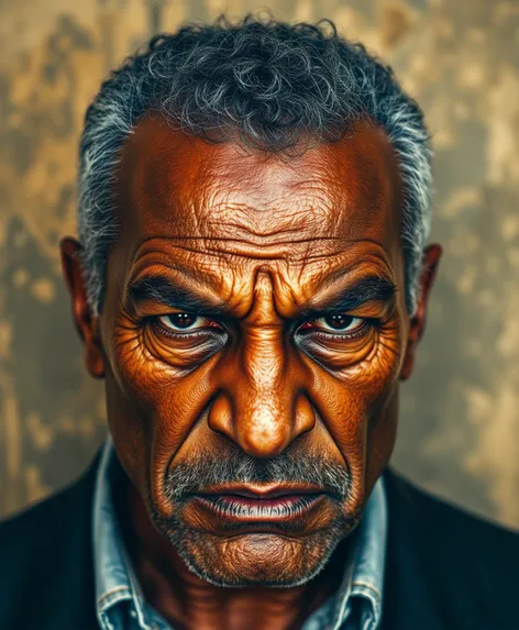 angry older black man