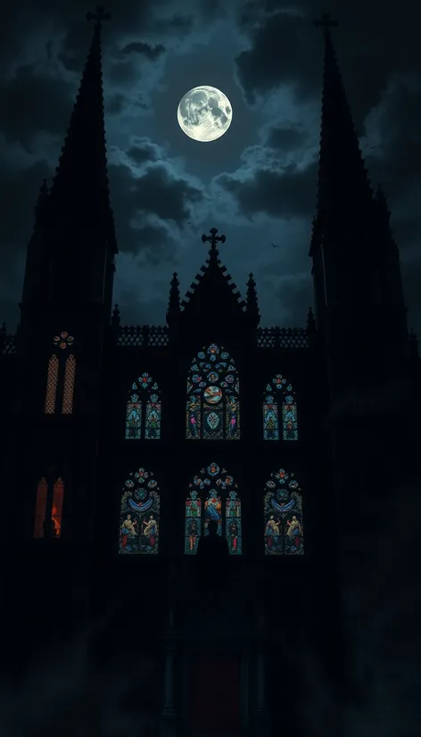 black gothic cathedral