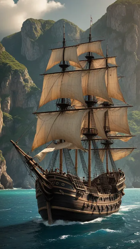 pictures of pirate ships