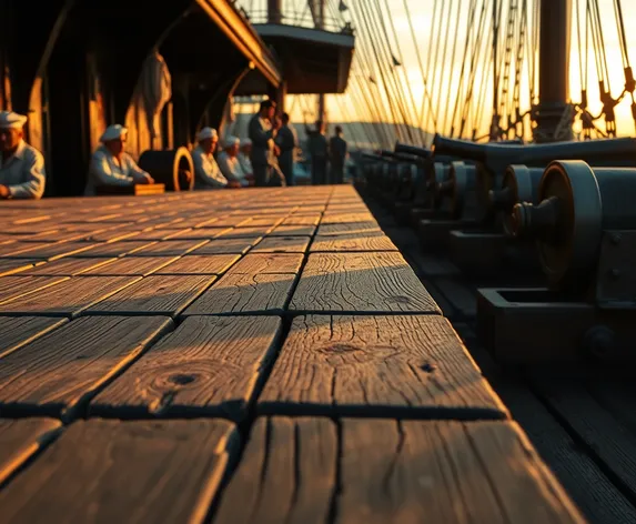 pirate ship captain's deck