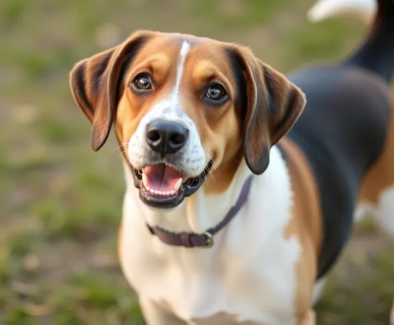 basset and lab mix