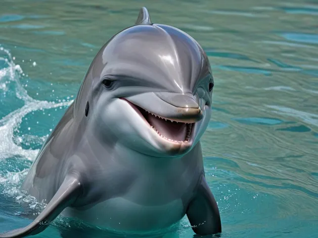 dolphin smiling