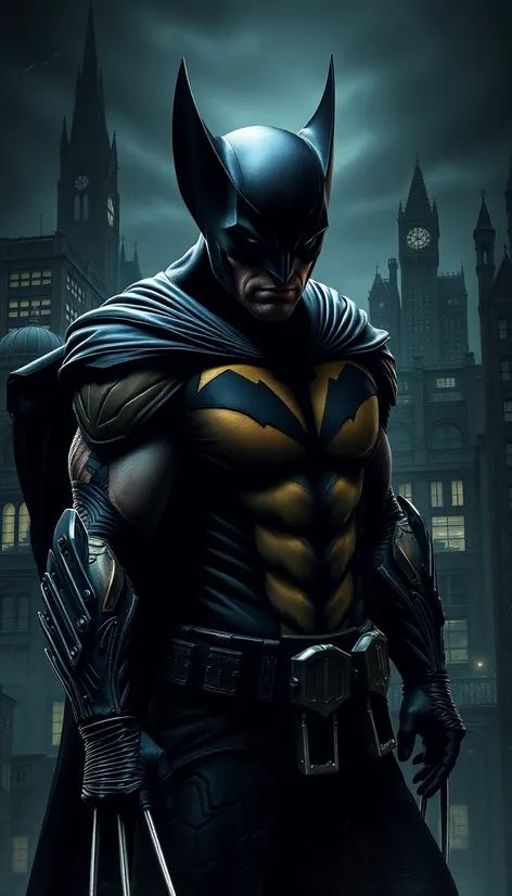 wolverine mixed with batman