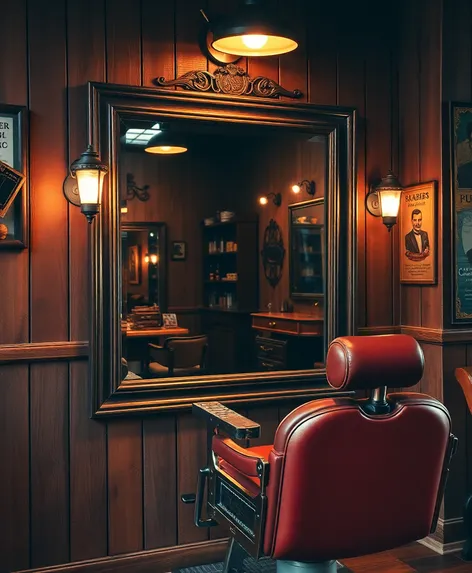 barber mirror