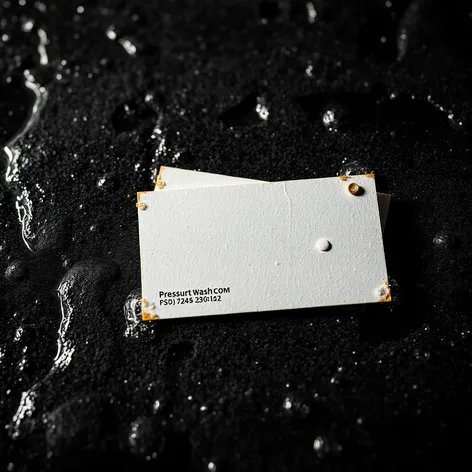 pressure washing business cards