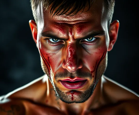 ufc bloody face