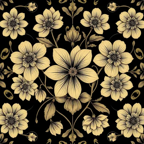 flower art nouveau