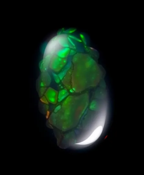 black opal stone