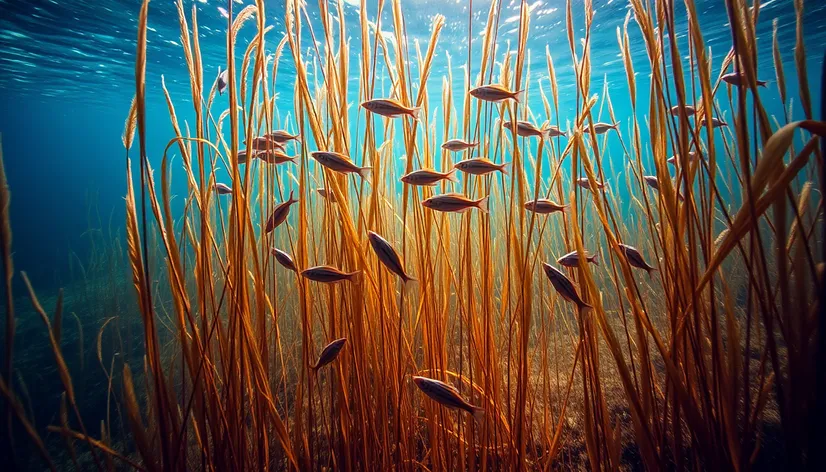 shoal grass drawing