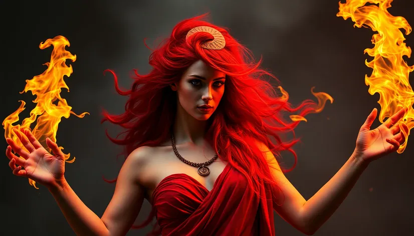 aries goddess of fire