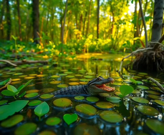 baby alligator