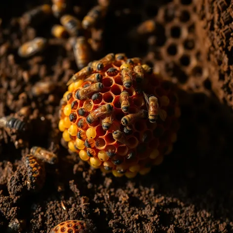 ground bees nest