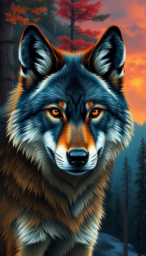 painted wolf