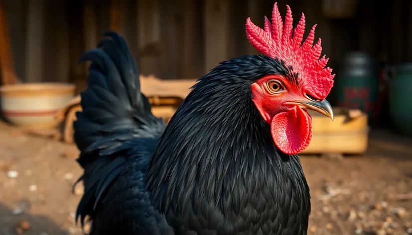 black sexlink chicken