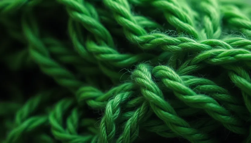 green yarn