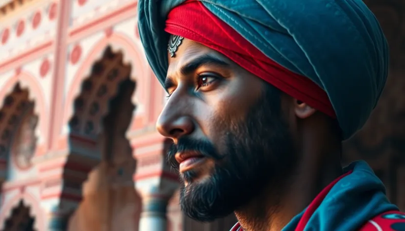 man wearing turban