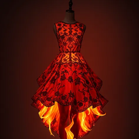 fire dress