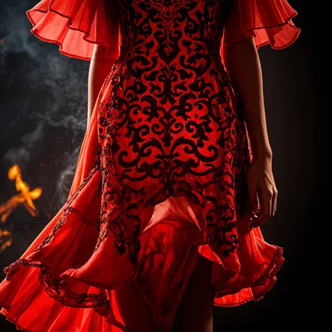 fire dress