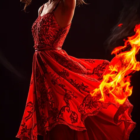 fire dress