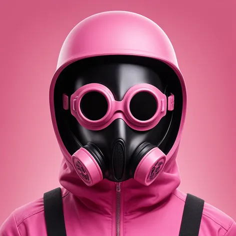 Generate a pink guard