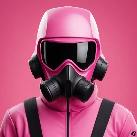 Generate a pink guard