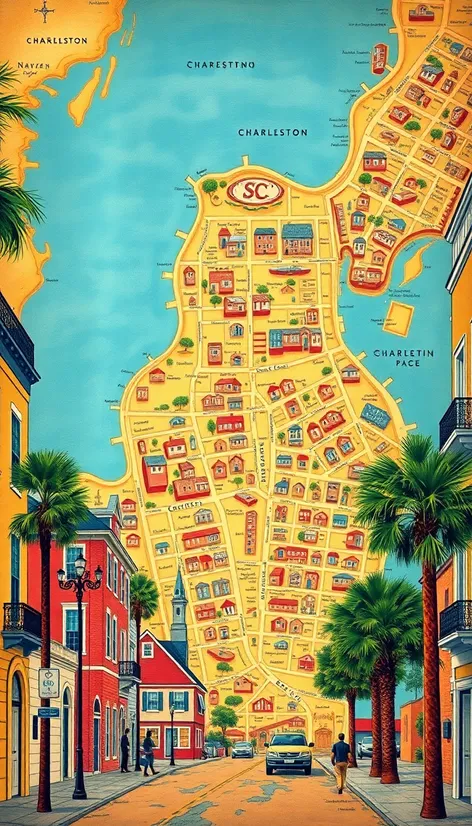 map of charleston