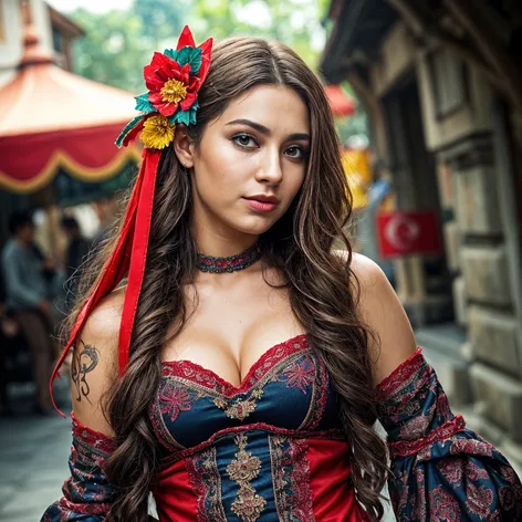 Türk cosplayer aldrean bikinili