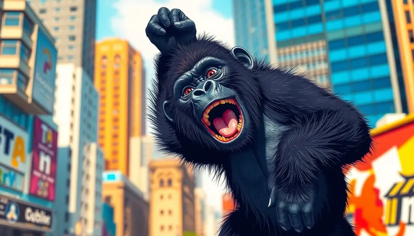 funny gorilla