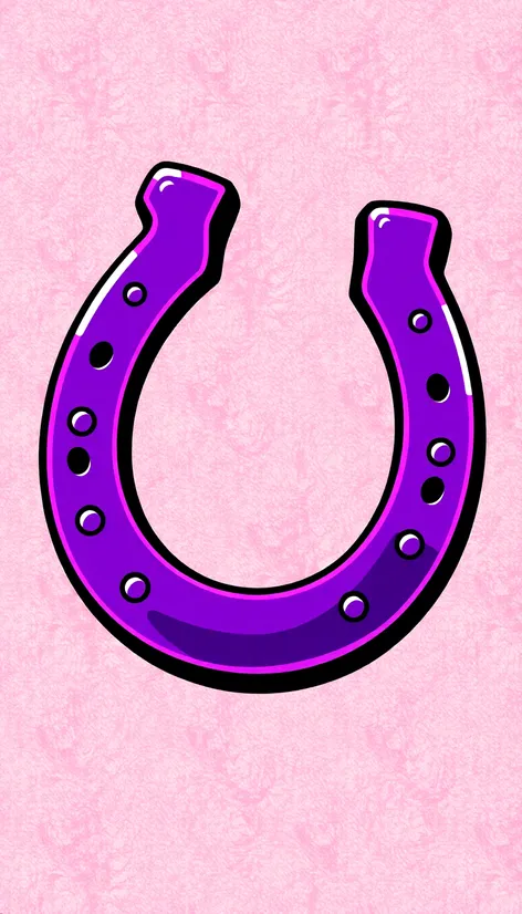 purplehorseshoe clipart png