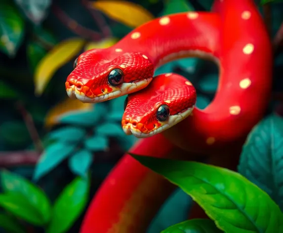 red boa snake