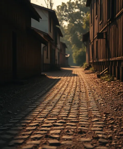 old fashioned cinder track