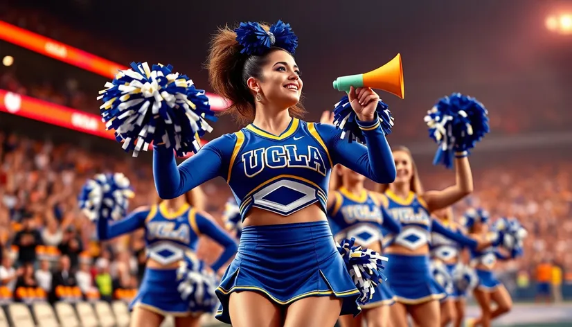 ucla cheerleader costume