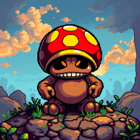 pixel art goomba