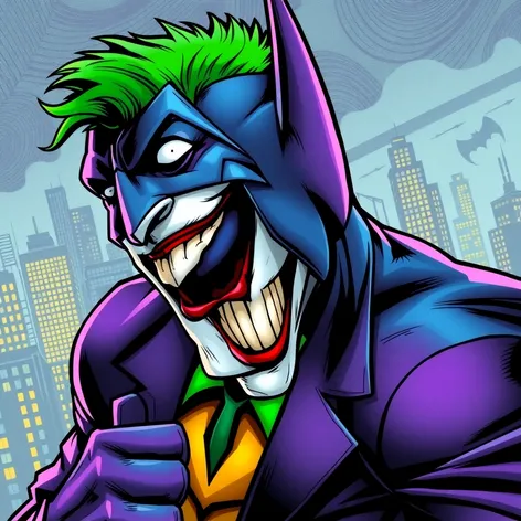 joker cartoon batman