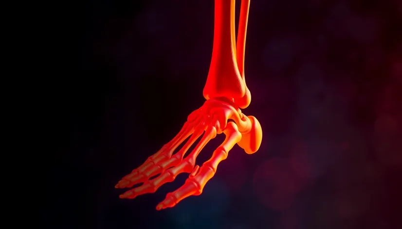 skeleton foot