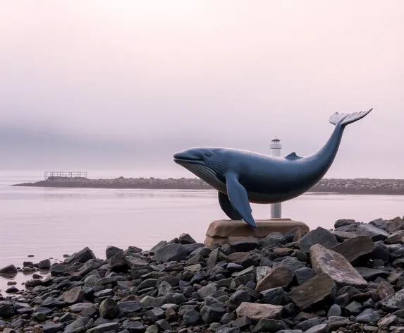 juneau alaska whale staue