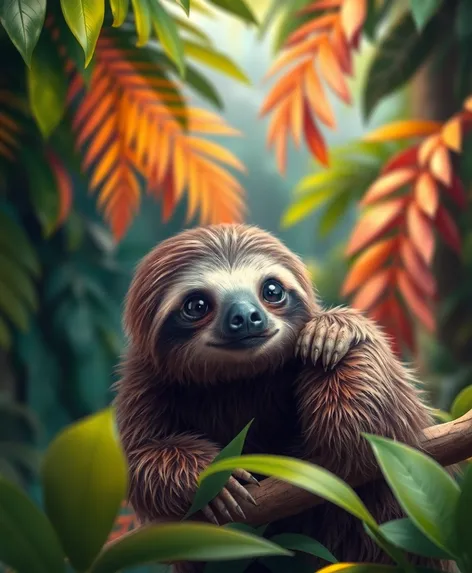 cute sloth