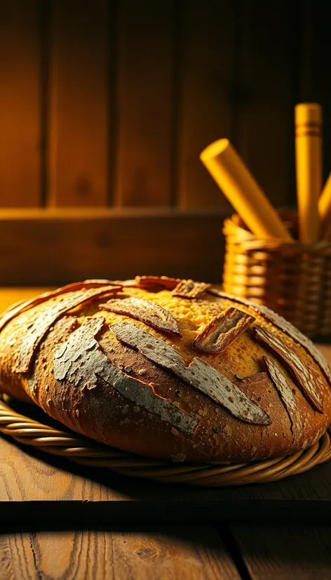 plaited bread