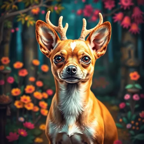 deer headed chihuahua