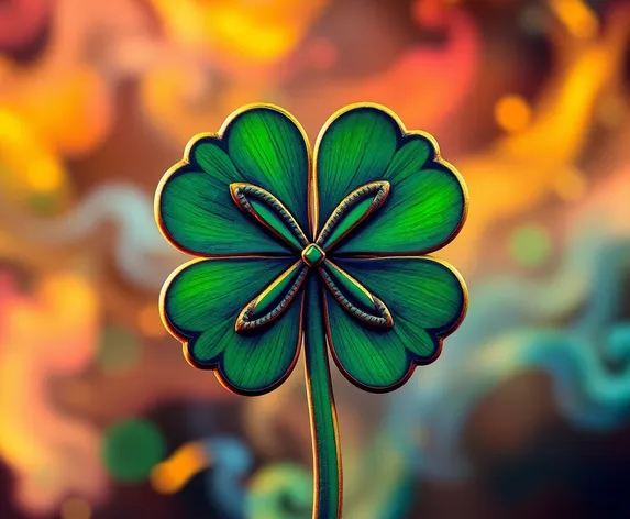 irish knot four clover