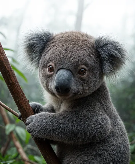 wet koala bear