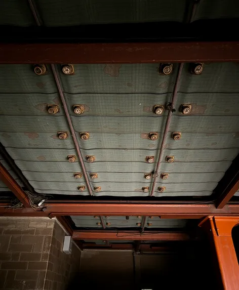 breeze block ceiling