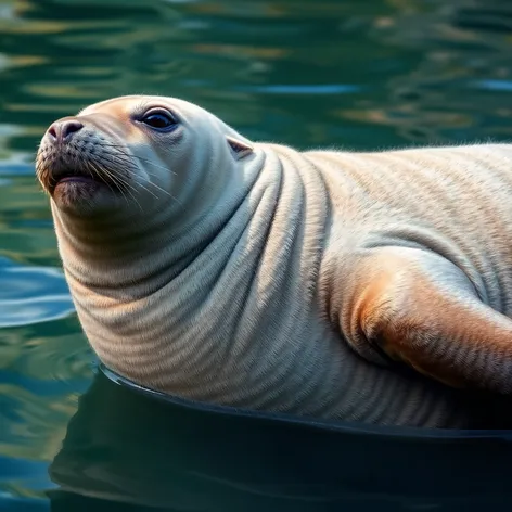 seal laying down