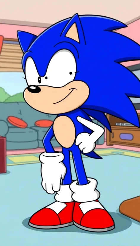 sonic in family guy