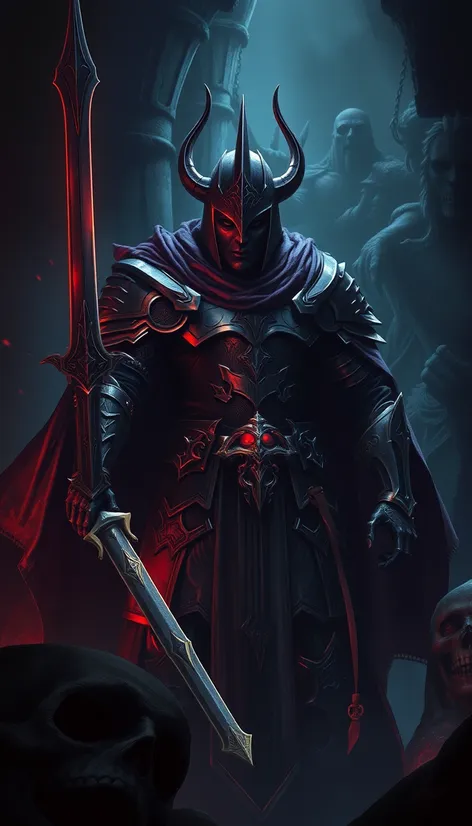 evil knight art