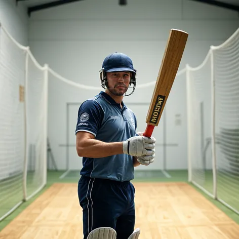 indoor cricket nets with