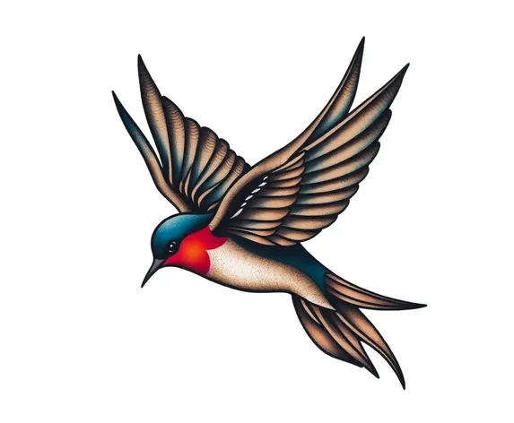 swallow bird tattoo